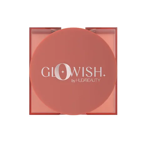 Huda Beauty Glowish Cheeky Vegan Blush Powder-Sassy Saffron